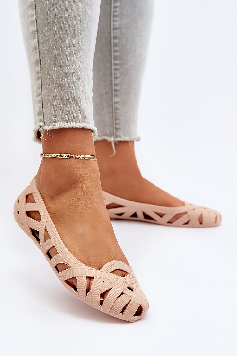 Baleriny Model Salam BG161P Nude - Step in style