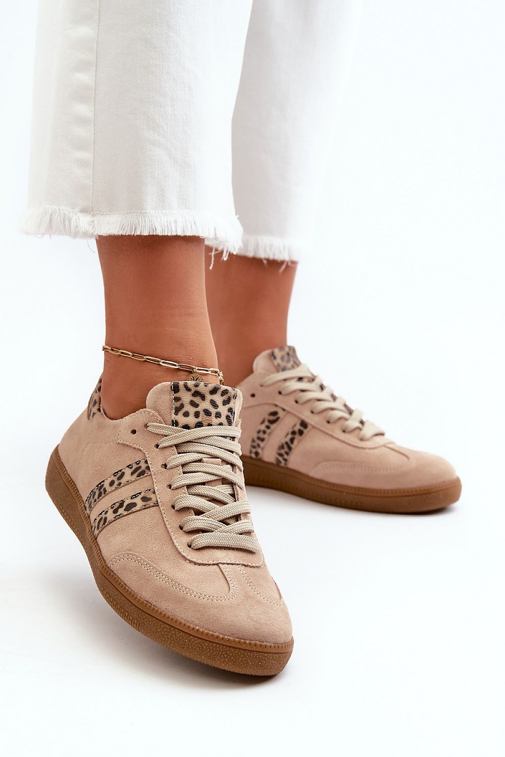 Buty Sportowe Model Zazoo N1068 Beige - Step in style