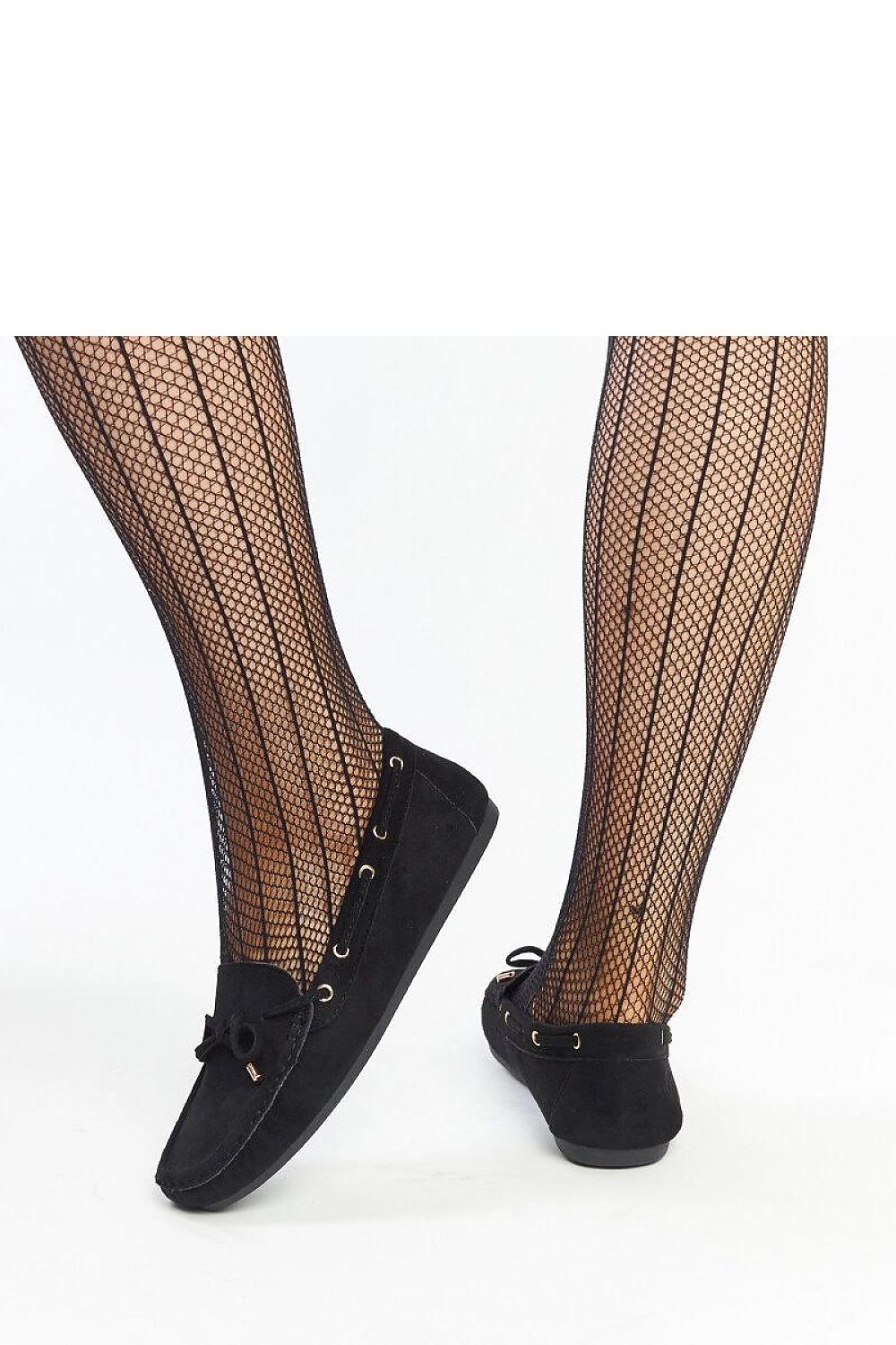 Czarne zamszowe mokasyny Aneesa - Solea