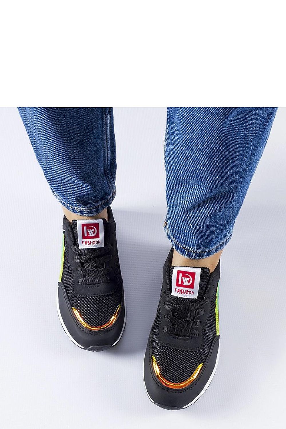 Czarne sportowe sneakersy Caviour - Solea