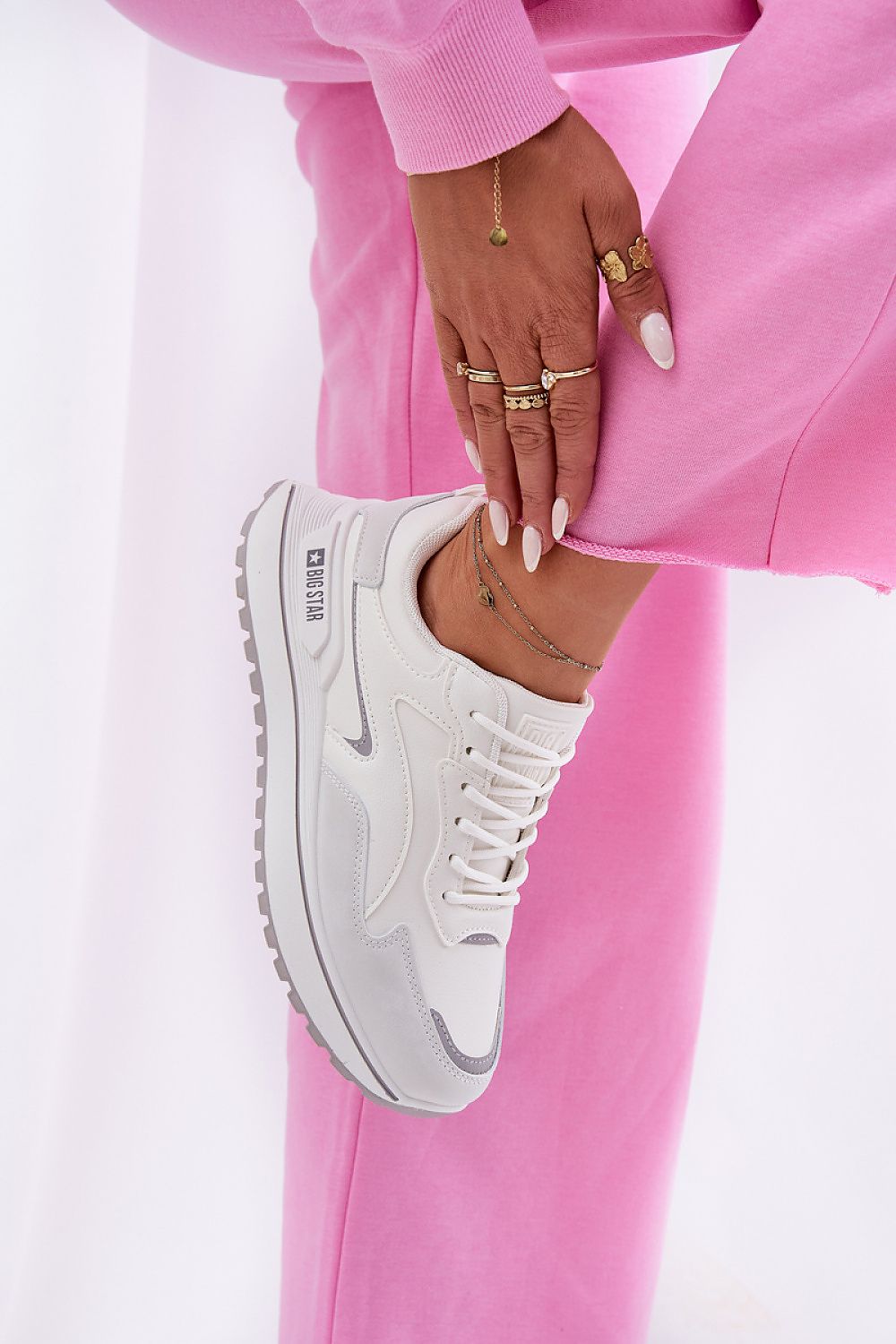 Buty Sportowe Model Big Star RR274A213 HI-POLY SYSTEM White - Step in style