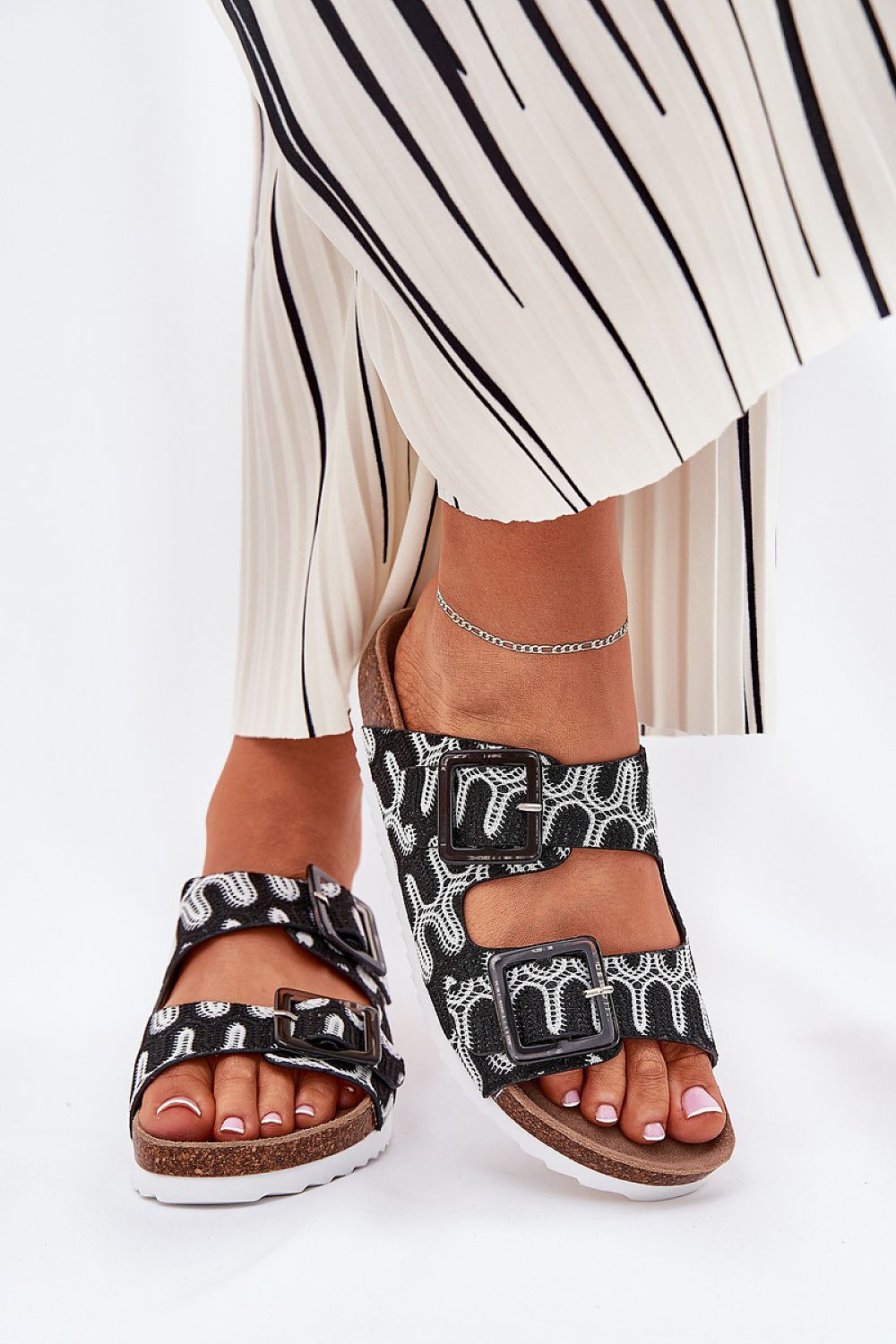 Sandał Klapki Model S.Barski RB51-006 Black - Step in style