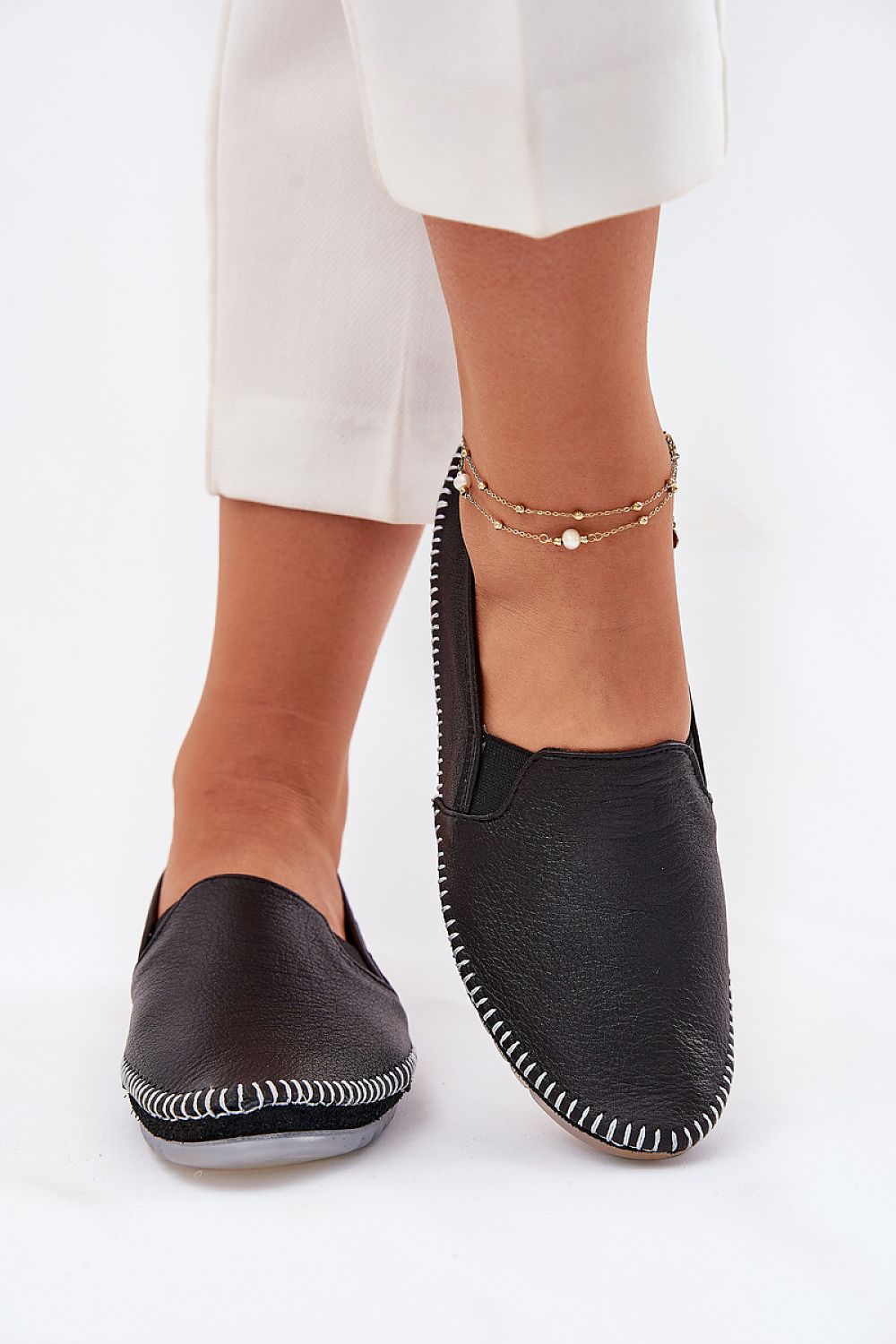 Baleriny Model Maciejka T3512-71 Black - Step in style