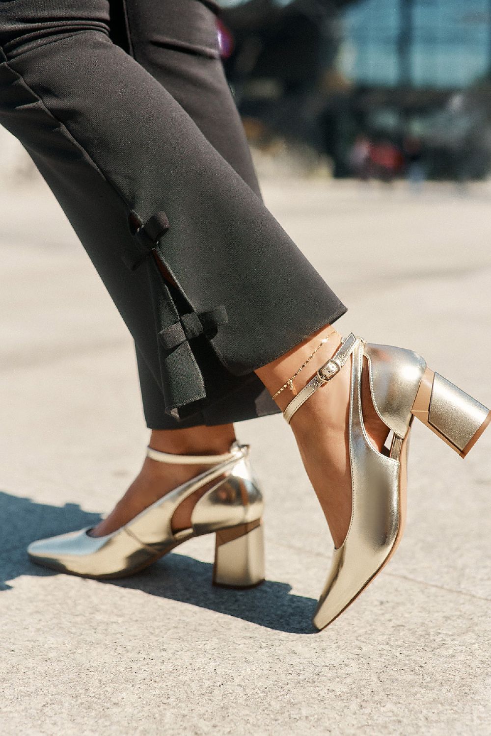 Czółenka Model Maciejka K6816-25 Gold - Step in style