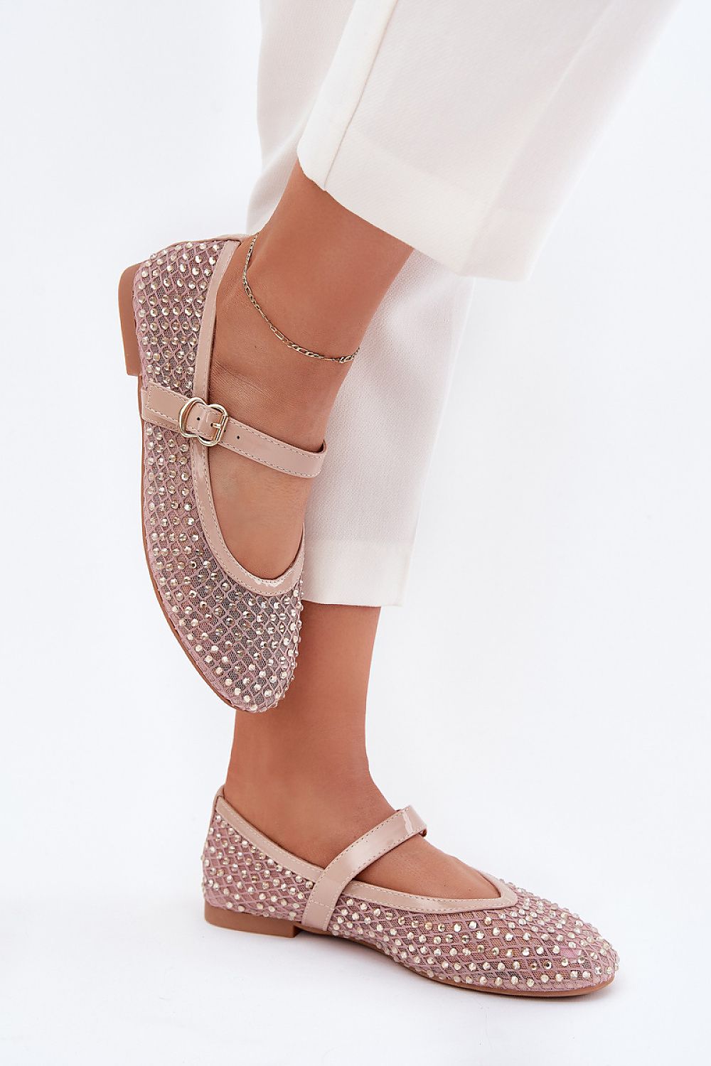 Baleriny Model Avirae JH387P Beige - Step in style