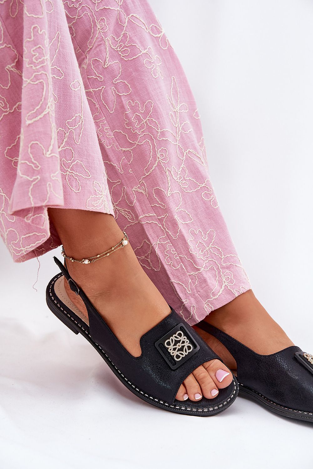 Sandały Model S.Barski KV51-082 Black - Step in style