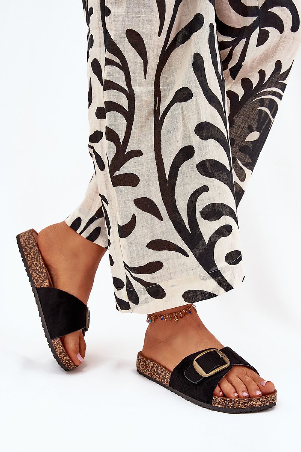 Sandał Klapki Model Zavira WD299 Black - Step in style