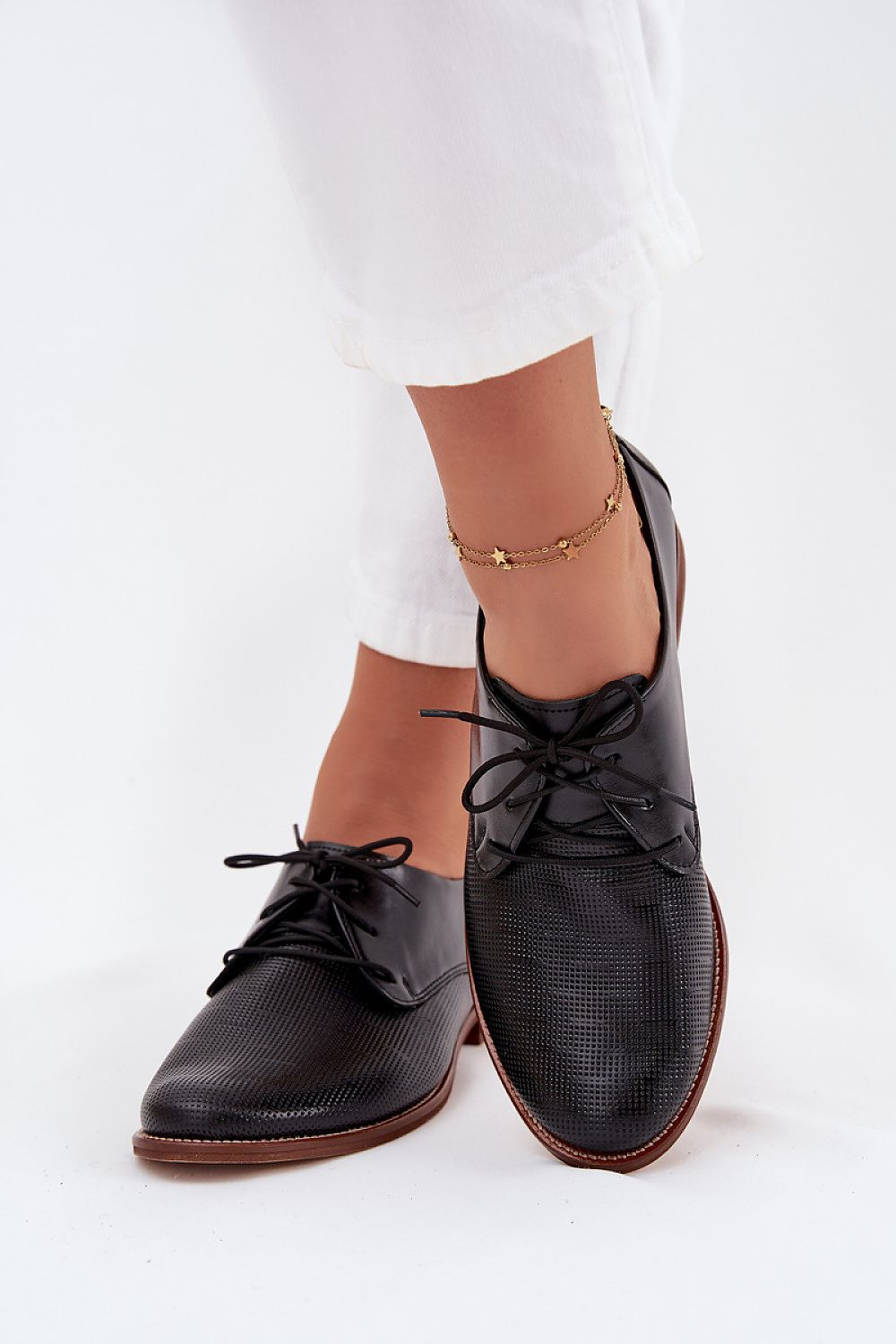 Półbuty Model Zazoo 4238 Black - Step in style