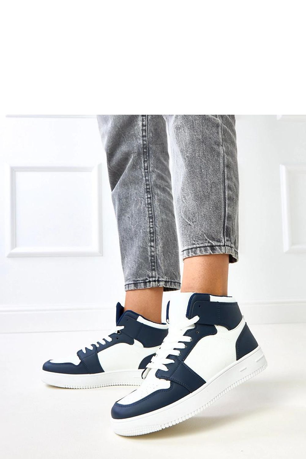 Buty Sportowe Model Olsen NEY-12 White/Navy - Solea