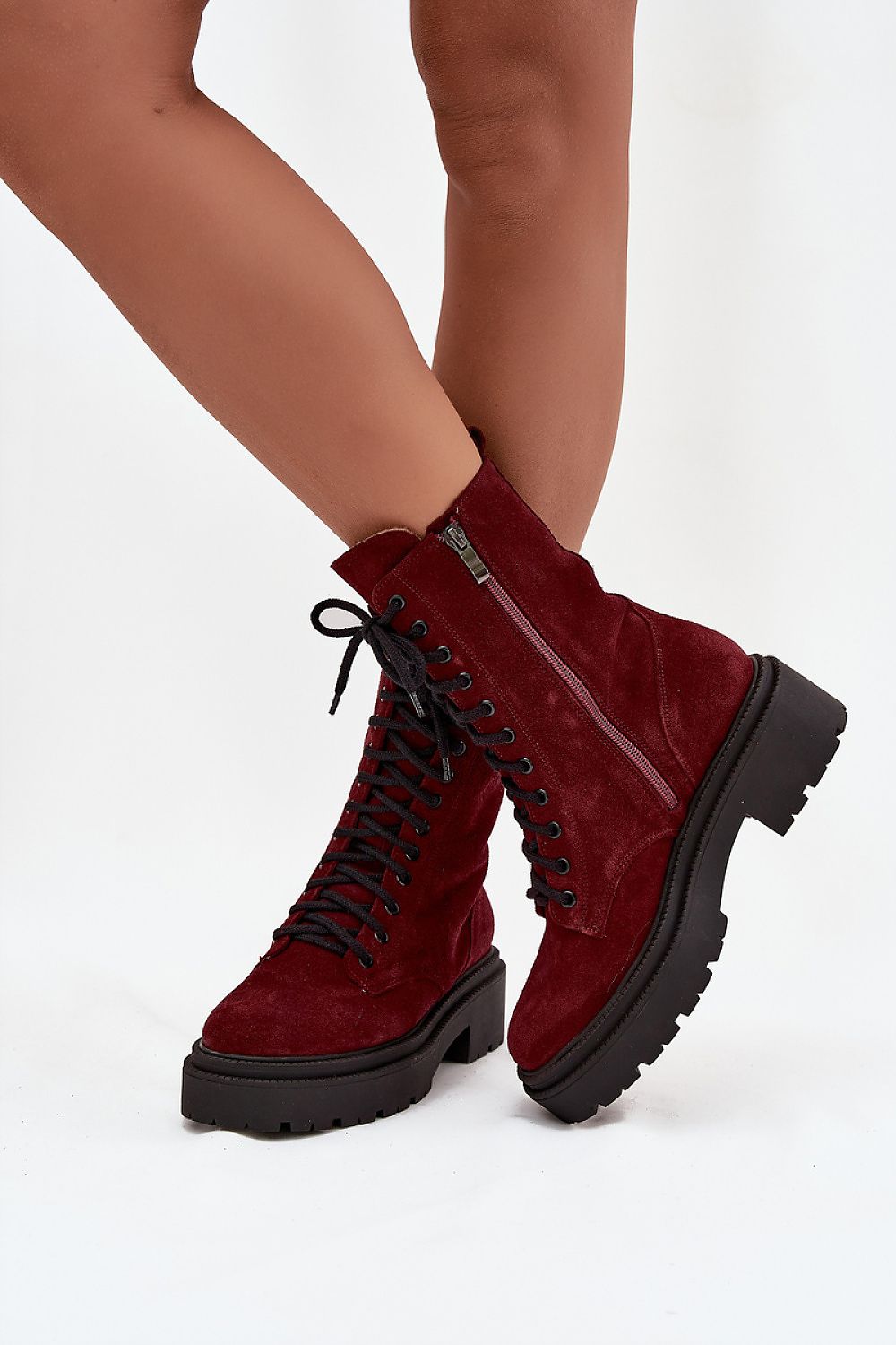 Workery Model Zazoo 4213 Bordo - Step in style