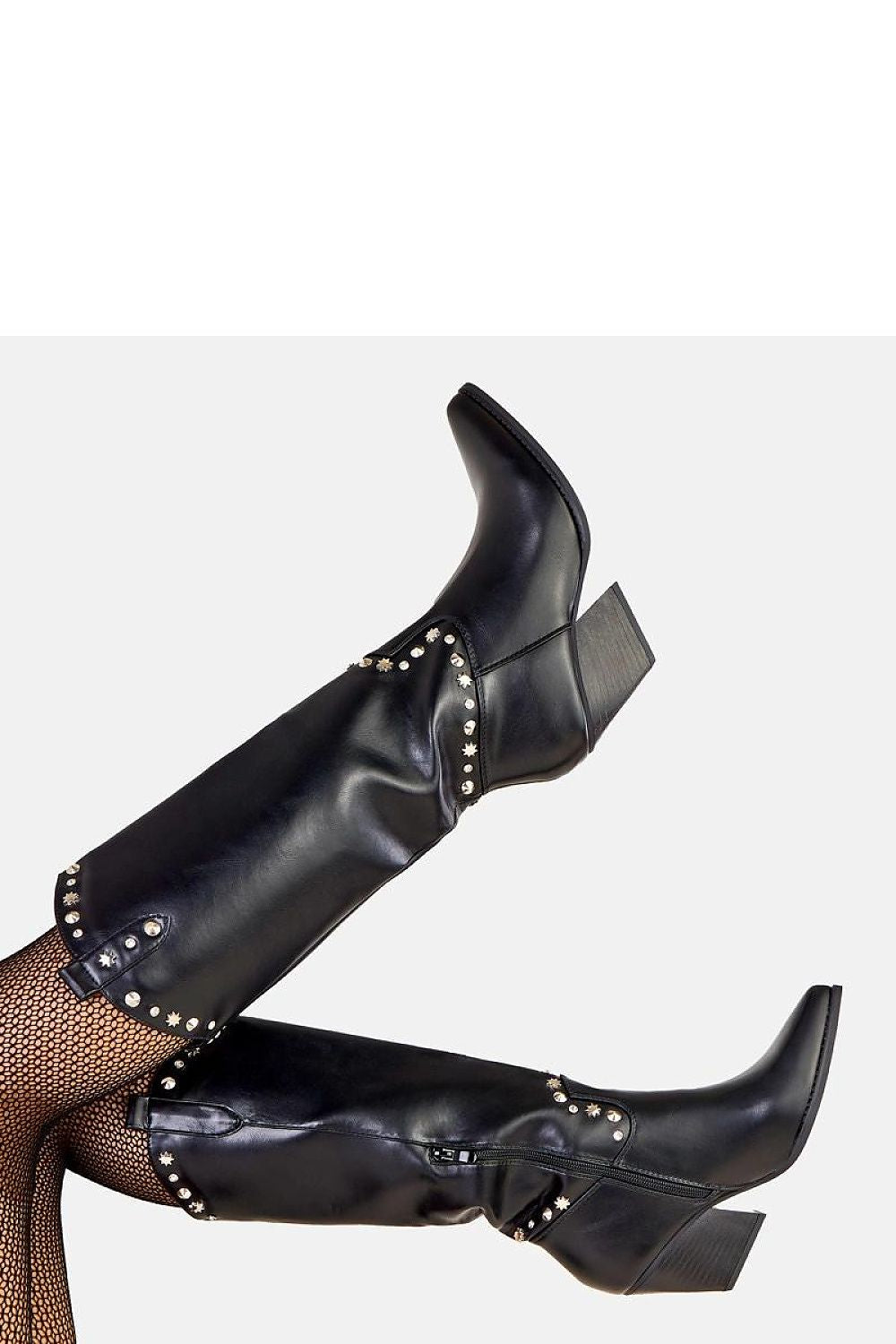 Kozaki Model Horsey E8629 Black - Solea