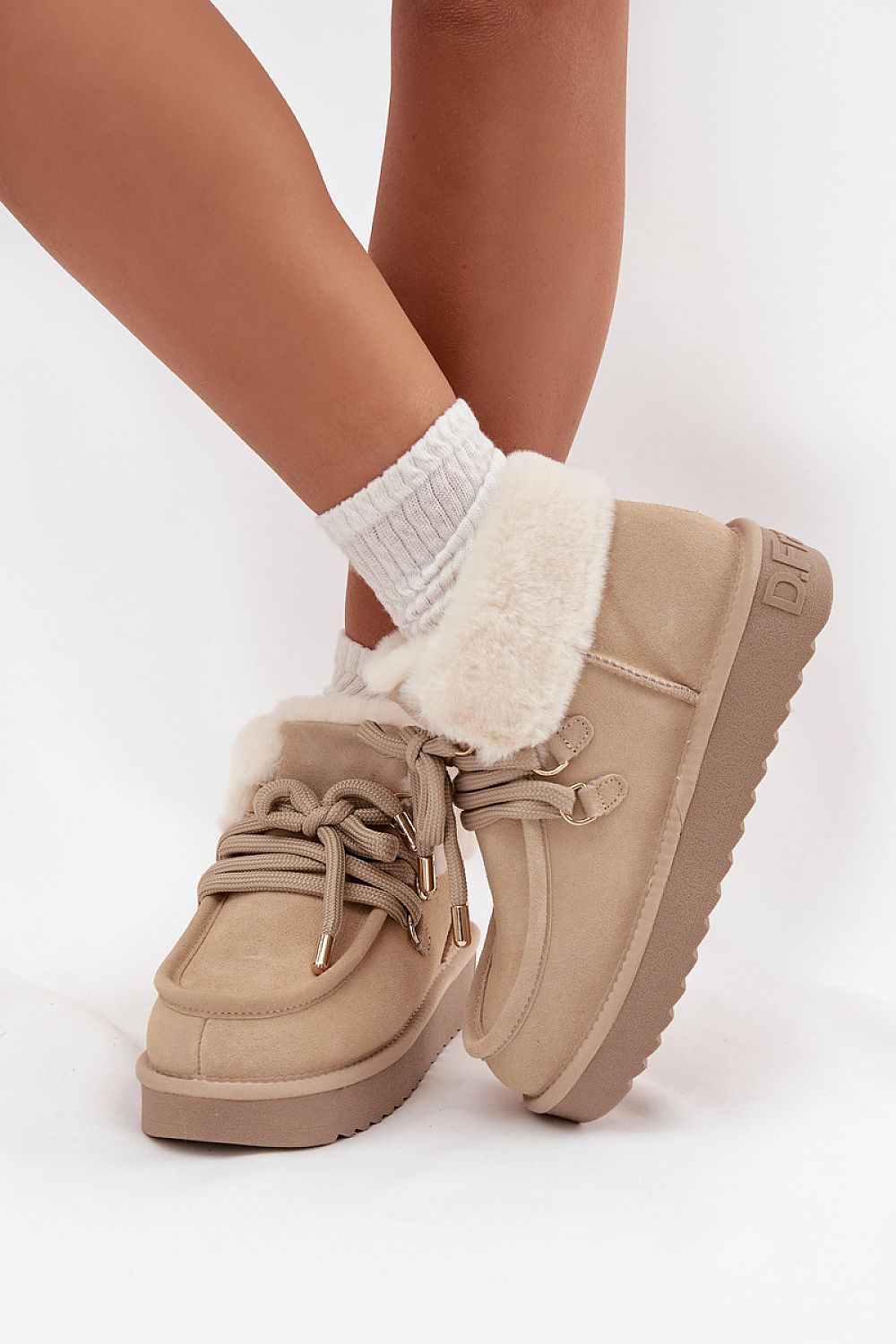 Śniegowce Model D.Franklin DFSH375006 Light Beige - Step in style