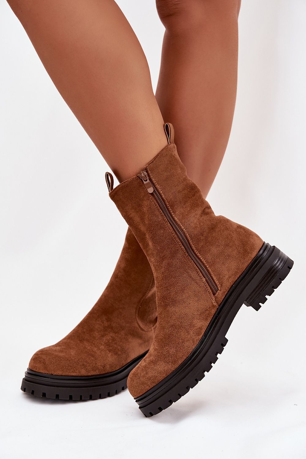 Sztyblety Model Julienne Y2298 Camel - Step in style