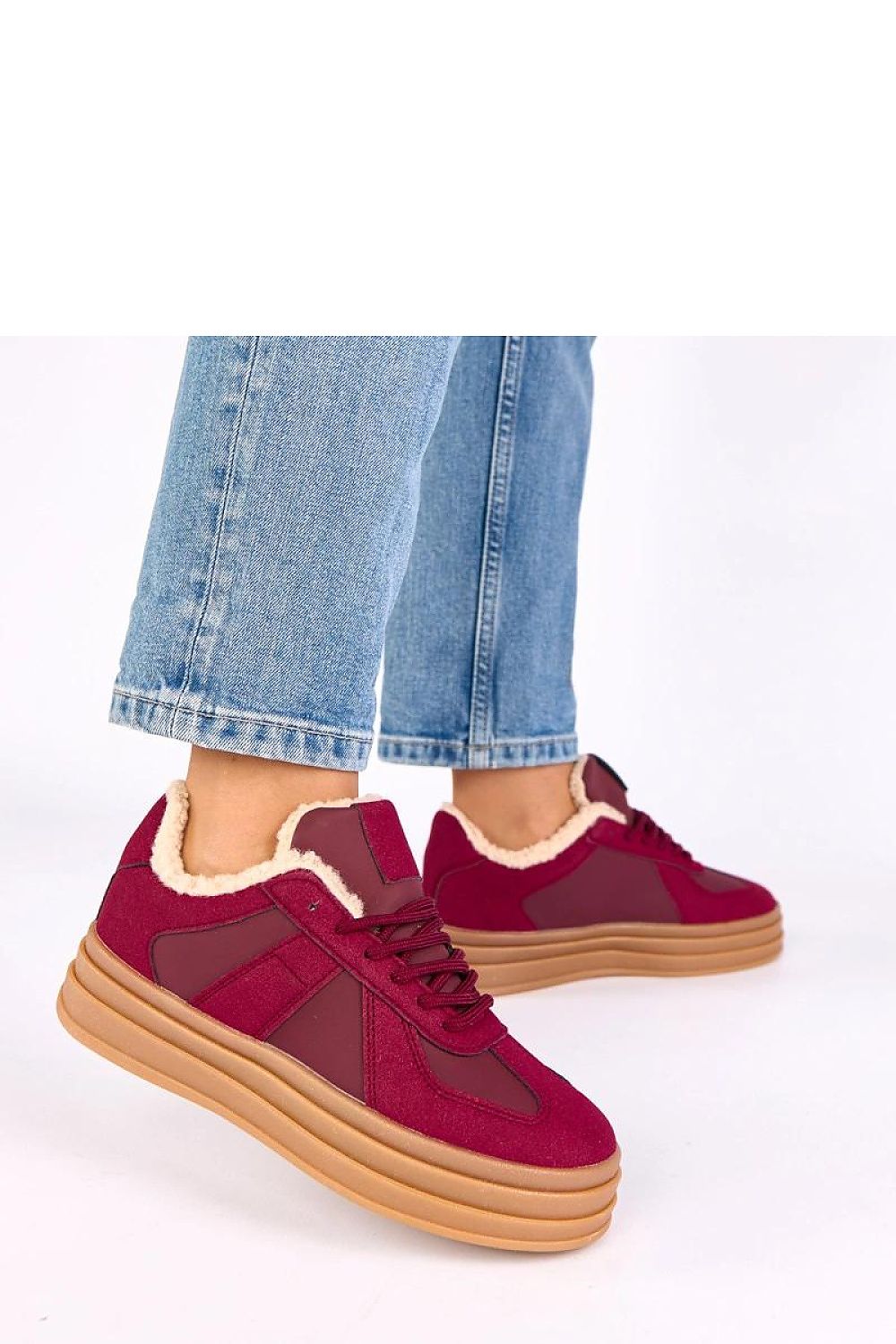 Buty Sportowe Model Kelsi 6451 Red - Solea