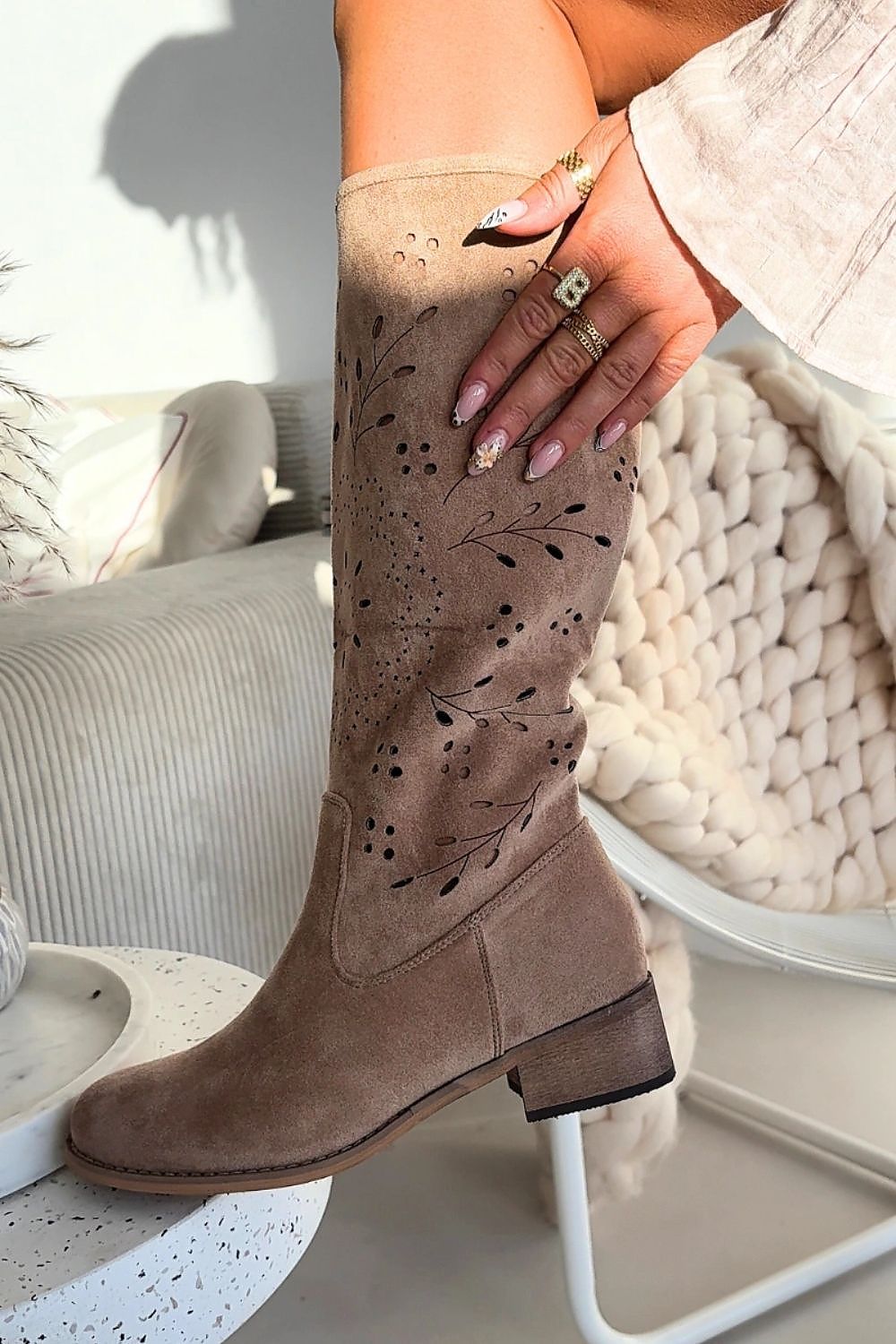 Kozaki Model Helinna NS596P Beige - Step in style