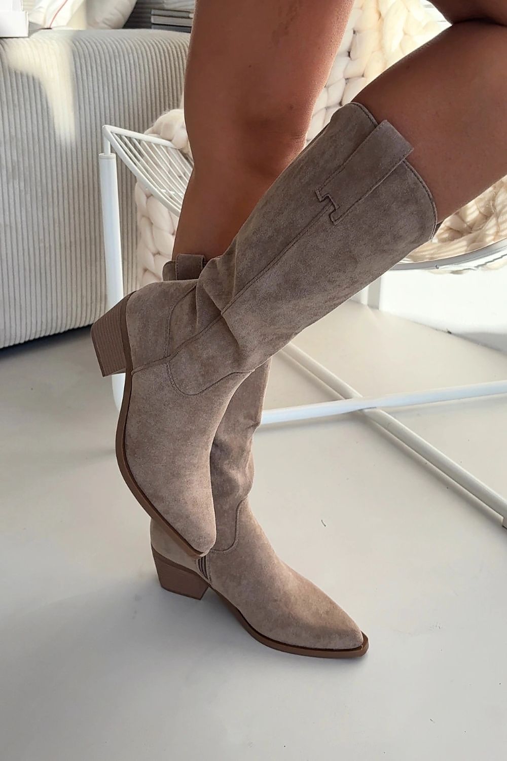 Kozaki Model Jazelle 5868 Khaki - Step in style