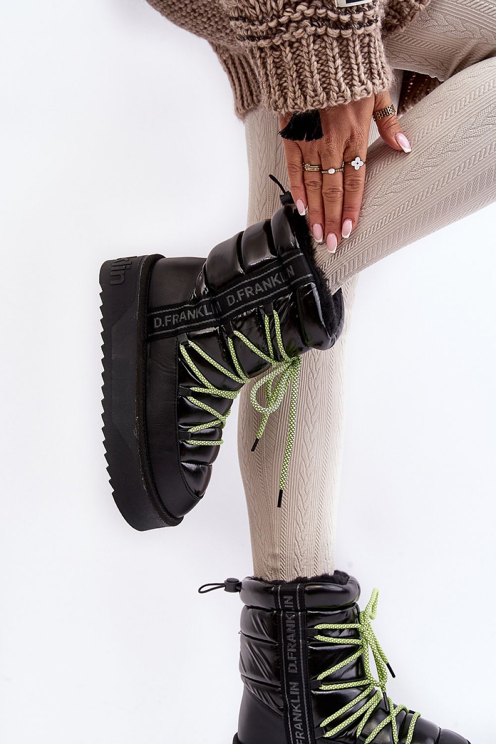   Śniegowce Model D.Franklin DFSH371007 Black - Step in style 