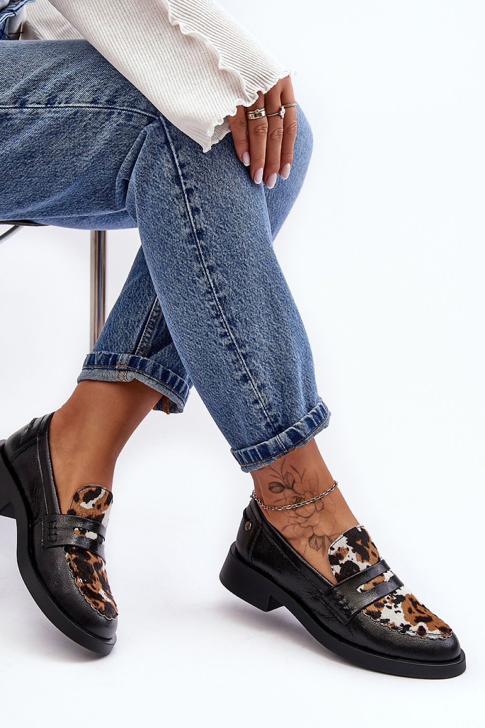   Półbuty Model Maciejka 06250-01/00-1 Black - Step in style 