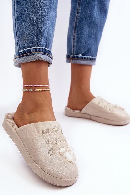   Kapcie Model Geraja MD6003 Beigfe - Step in style 