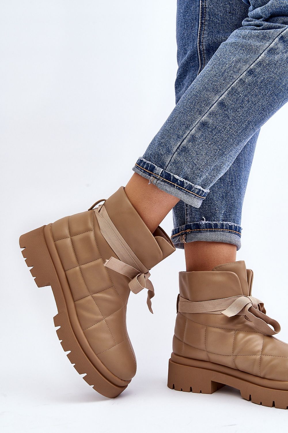   Botki Model Bizzanti NS307 Khaki - Step in style 