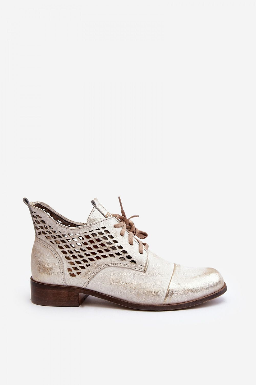   Botki Model Zazoo 2878/004 Silver - Step in style 