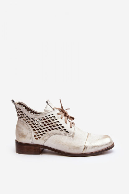   Botki Model Zazoo 2878/004 Silver - Step in style 