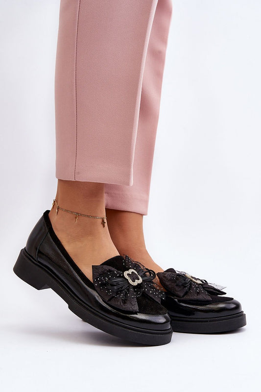   Mokasyny Model Laura Messi 2786/600-300 Black - Step in style 