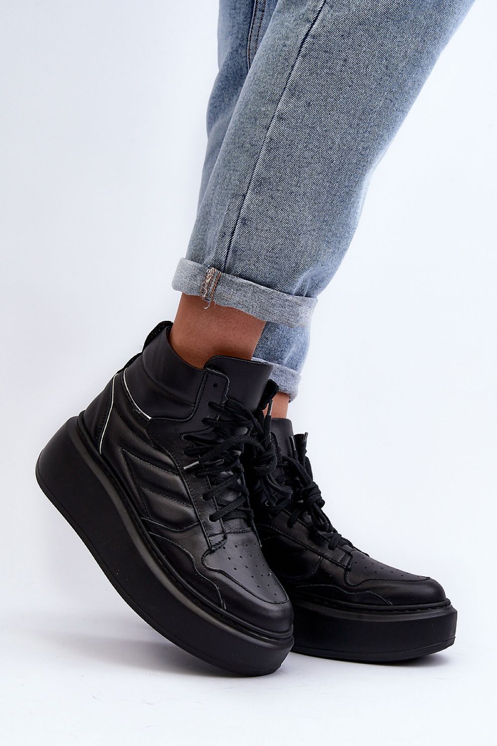   Buty Sportowe Model Zazoo 3392/X Black - Step in style 
