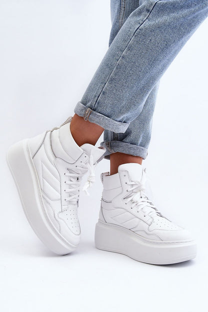  Buty Sportowe Model Zazoo 3392/X White - Step in style 