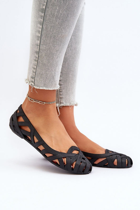   Baleriny Model Salam BG161P Black - Step in style 