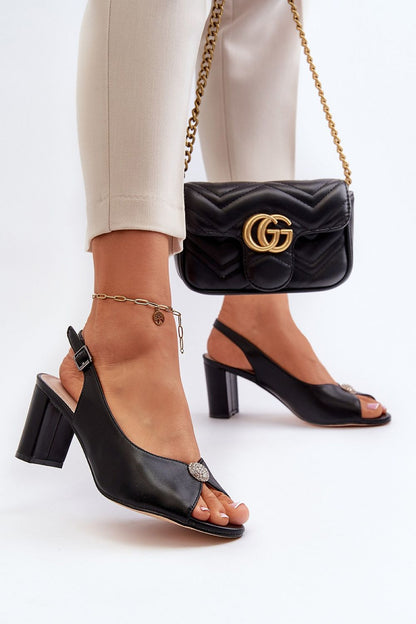  Sandały Model Trasea 24SD98-6785 Black - Step in style 