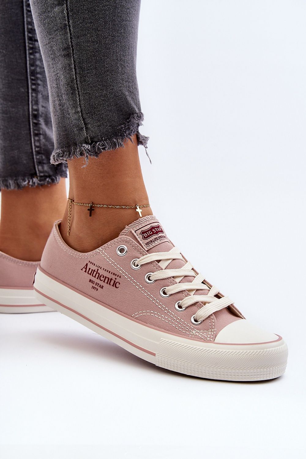   Trampki Model Big Star NN274239 Pink - Step in style 