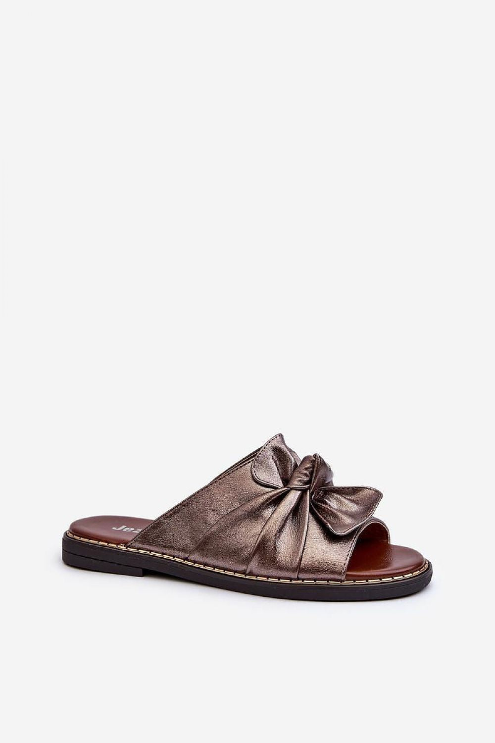  Sandał Klapki Model Nelvira RMR2266-8 Miedź - Step in style 