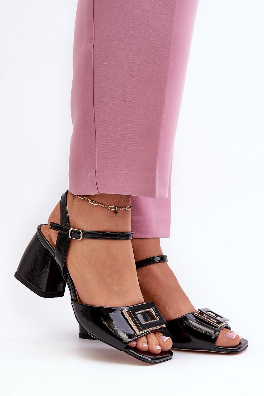  Sandały Model DA MR38-202 Black - Step in style 