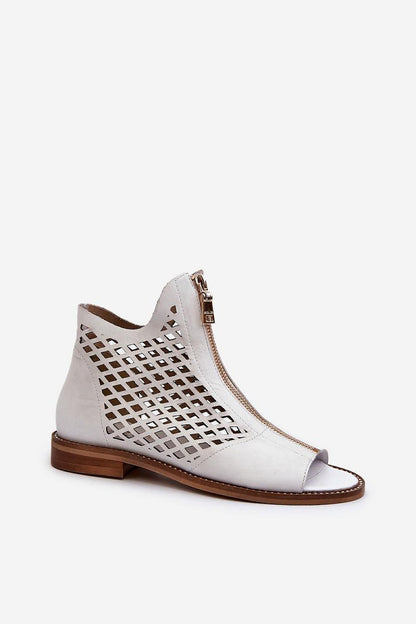  Sandały Model Zazoo 977/L White - Step in style 