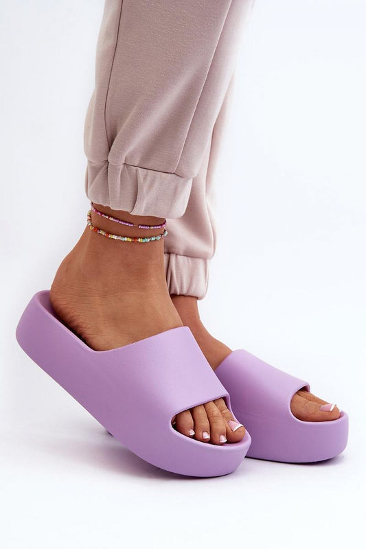  Sandał Klapki Model Oreithano S001 Violet - Step in style 