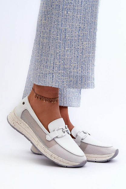   Mokasyny Model DA TW210 White - Step in style 