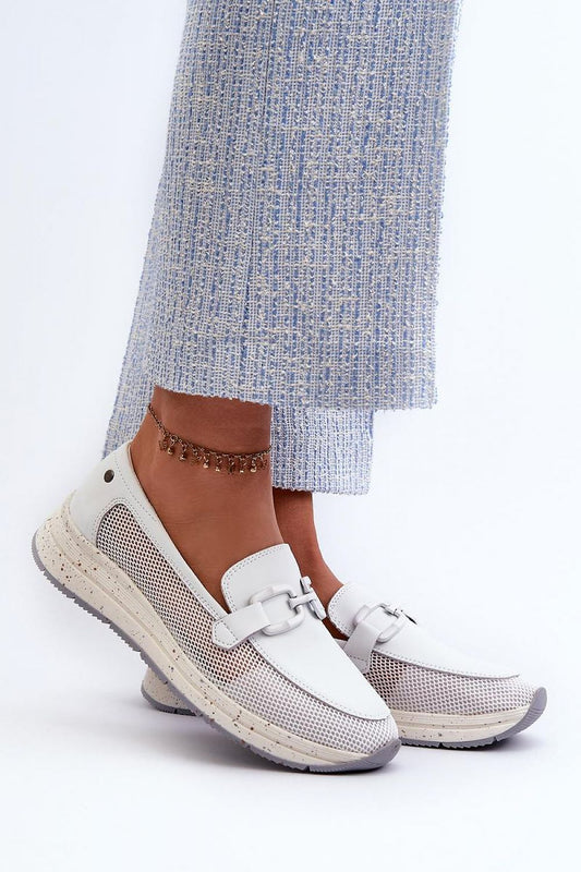   Mokasyny Model DA TW210 White - Step in style 