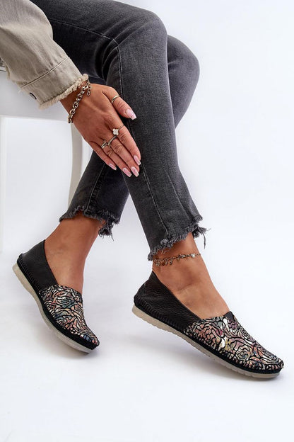   Baleriny Model Maciejka 1930B-01 Black - Step in style 