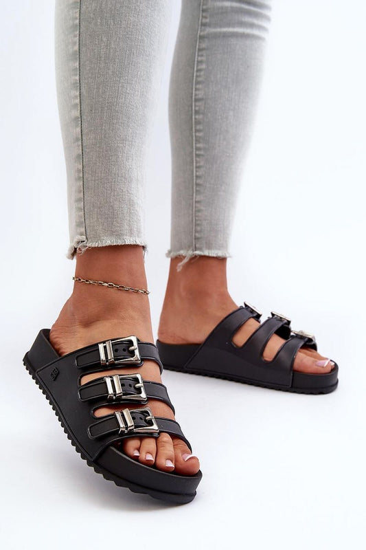  Sandał Klapki Model Zaxy NN2850099 Black - Step in style 