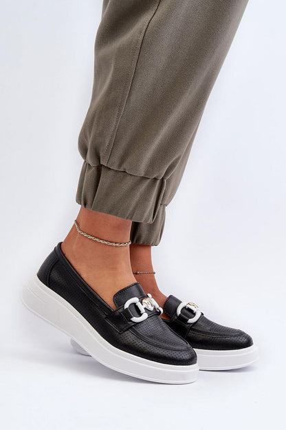   Mokasyny Model S.Barski LR720 Black - Step in style 