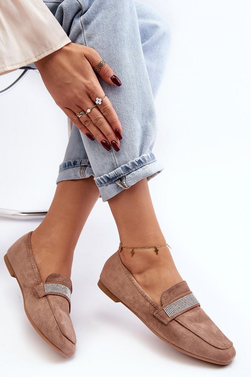   Mokasyny Model Ralrika YD6-52 Light Brown - Step in style 