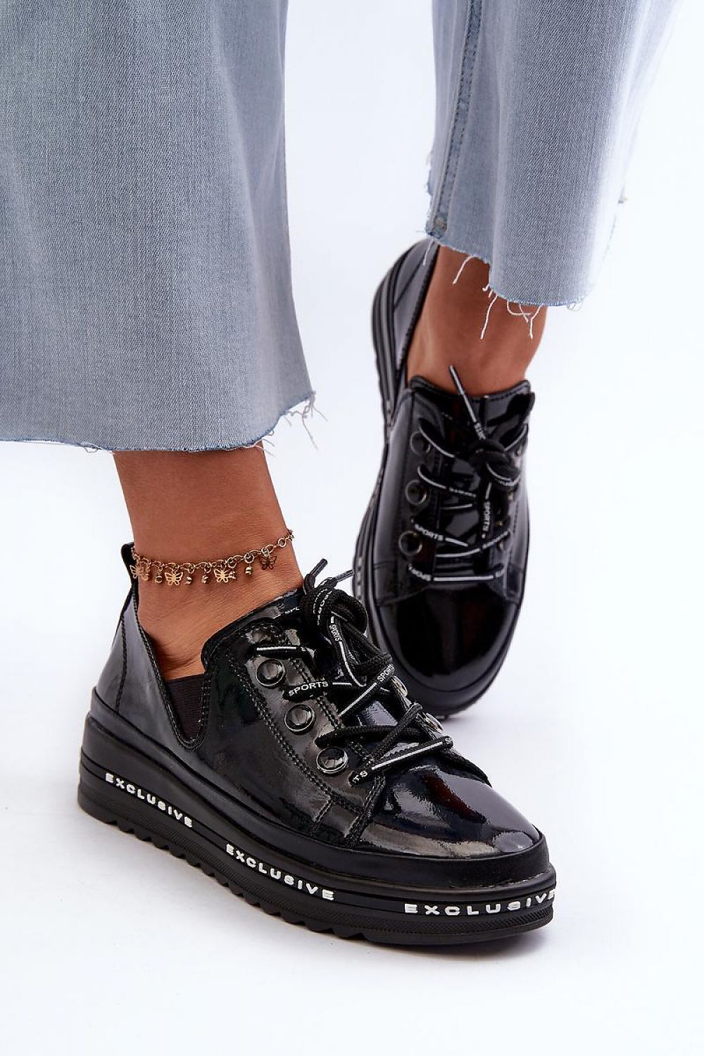   Półbuty Model S.Barski LR620 Black - Step in style 