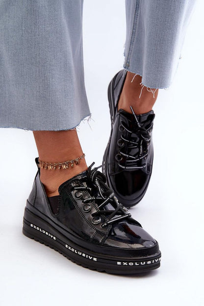   Półbuty Model S.Barski LR620 Black - Step in style 