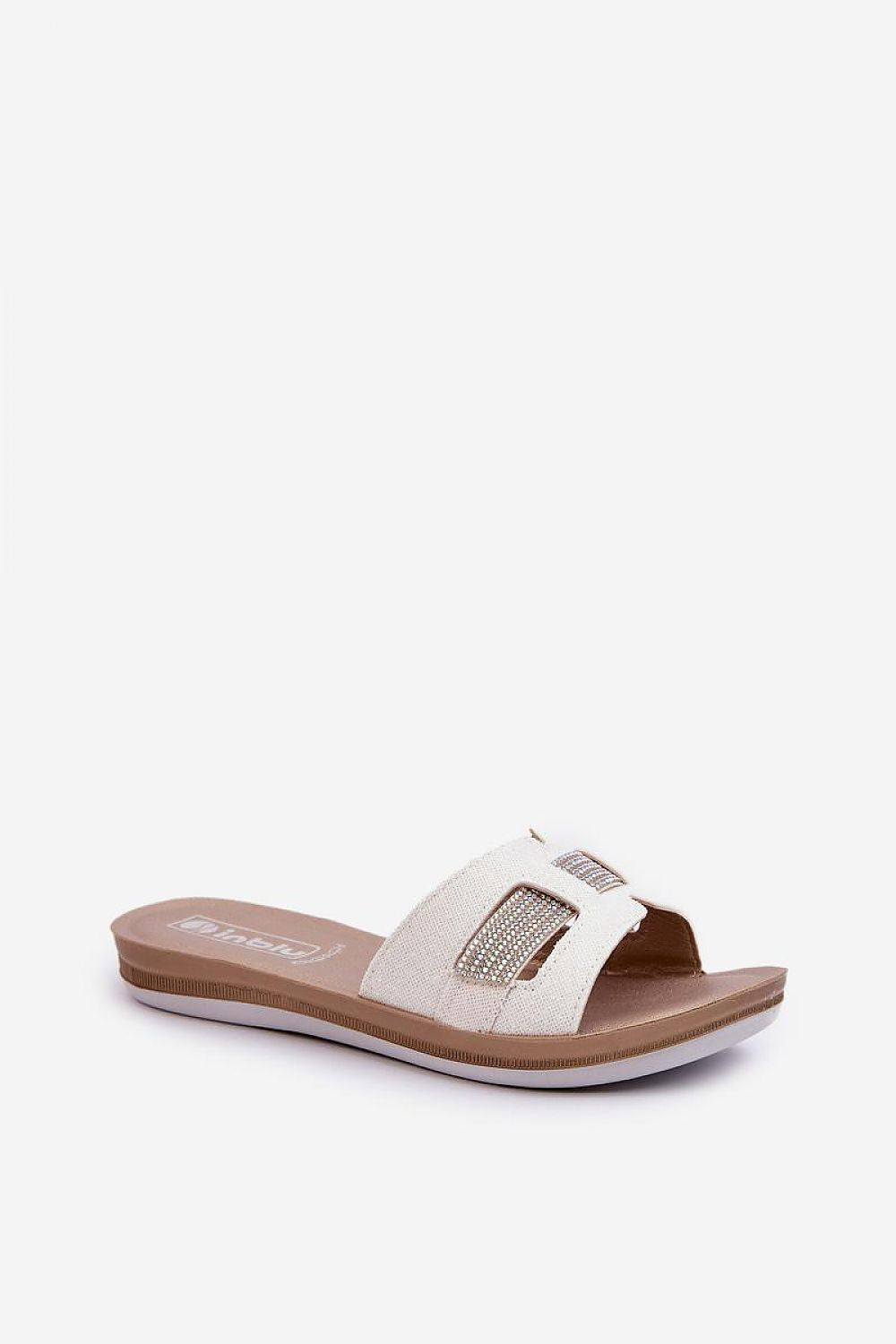  Sandał Klapki Model Inblu BA000050 White - Step in style 