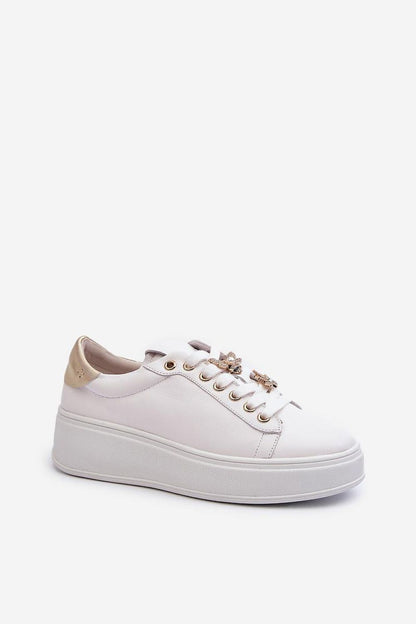   Buty Sportowe Model DA SN67 White - Step in style 