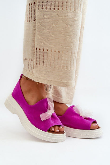  Sandały Model Zazoo 2939 Fuksja - Step in style 