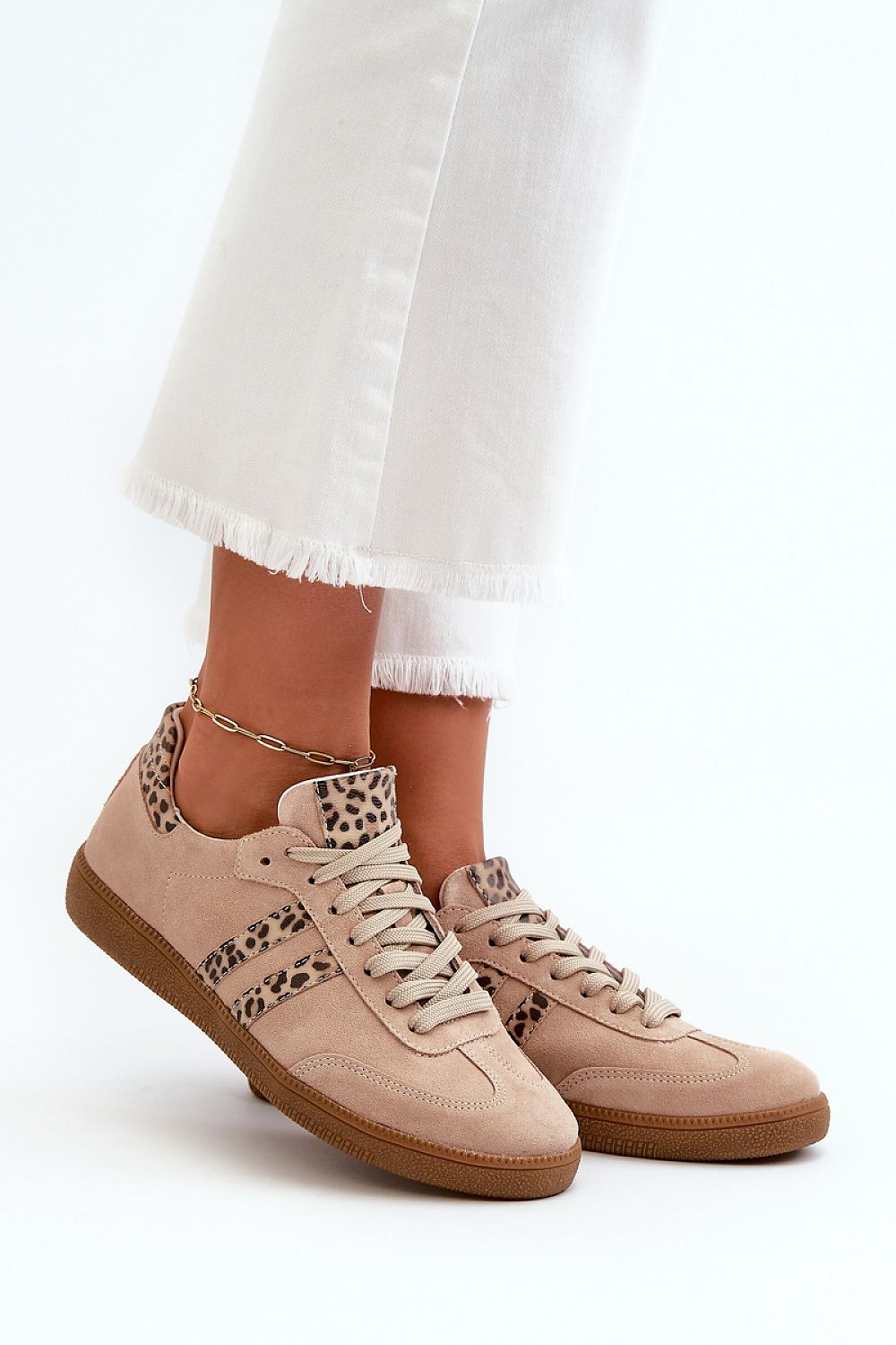   Buty Sportowe Model Zazoo N1068 Beige - Step in style 
