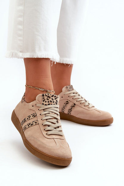   Buty Sportowe Model Zazoo N1068 Beige - Step in style 
