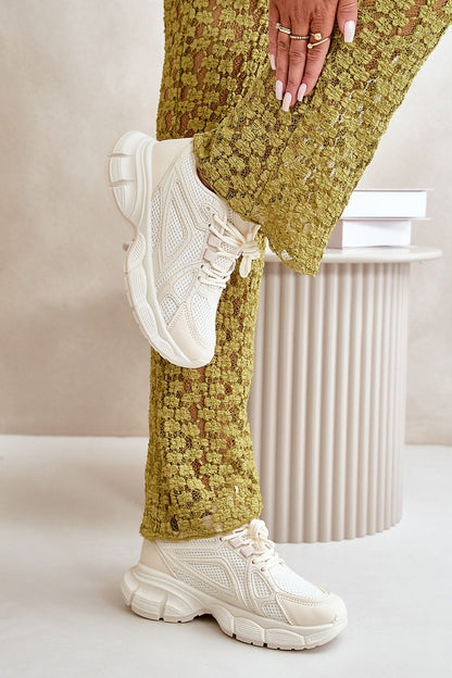   Buty Sportowe Model Timoci Y3801 Beige - Step in style 